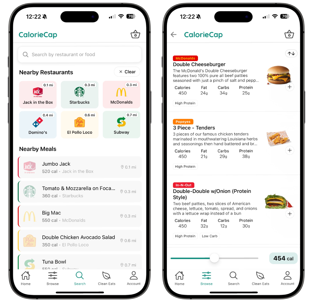 CalorieCap App